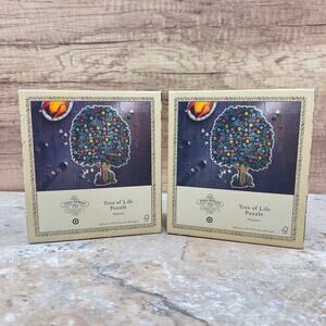 (2) John Derian x Target Tree of Life Puzzle 453 pieces Limited Collection